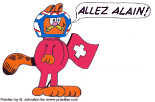 prostfan.com-Garfield waving Swiss Flag!